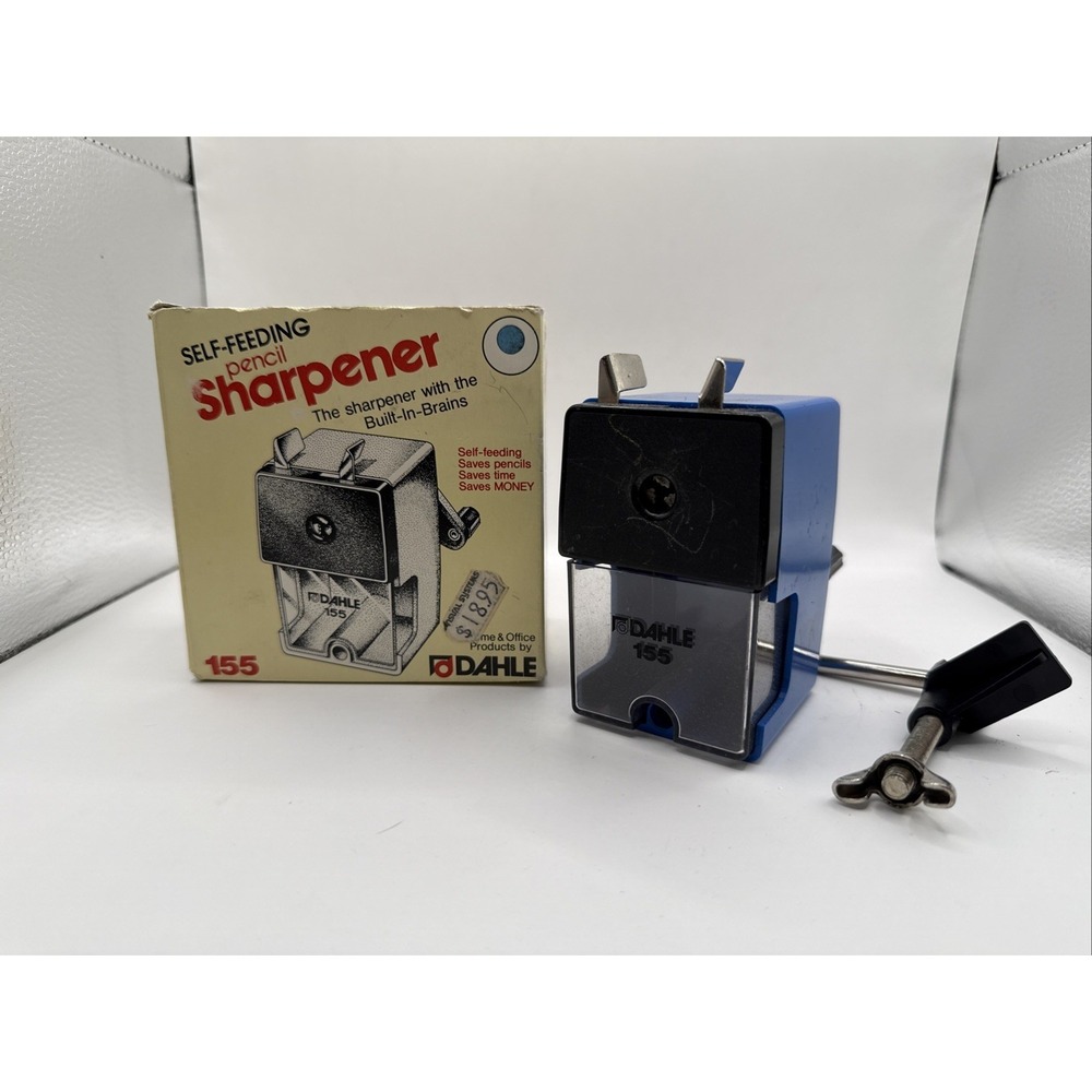 155 Professional Pencil Sharpener w/Point Adjuster & Automatic Cutting System...